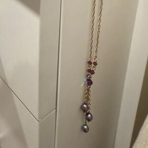 Vintage Shades of Purple Necklace